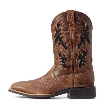 Ariat Sport Cool VentTEK Koyu Kahverengi Western Csizma Erkek (30860-754)